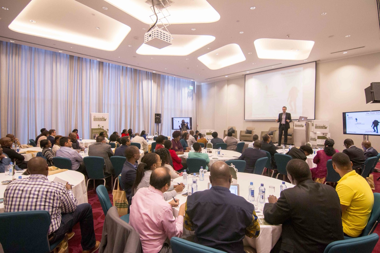 Address from the podium at the 2017 conference